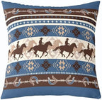 Feelyou Western Southwestern Throw Pillow Covers Soft 16" x 16" - Image 2