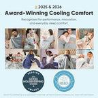Elegear Gradient Cooling Comforter Queen Size for Hot Sleepers, 79" x 86" - Image 6