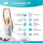 DREAMCARE Queen Sheets - 6 pcs Breathable Cooling Sheets Queen - up to 15" - Image 5