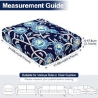 Smiry Waterproof Patio Cushion Covers, Stretch Outdoor Furniture Covers - Image 6