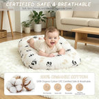 Baby Lounger, Extra Large Infant Support Cushion for 0-24 Months - Image 5