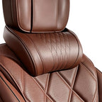 Universal Car Headrest Pillow, Memory Foam Car Neck Pillow，Brown by Unknown