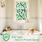SOMWISE Frosted Window Privacy Film, Decorative Sun Heat Blocking, Anti UV - Image 3