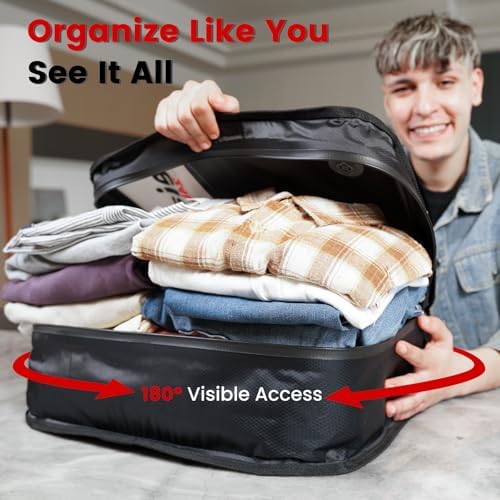 Seianders Travel Vacuum Bags with Pump for Camping, 24L and 17L, 2-Pack - Image 5