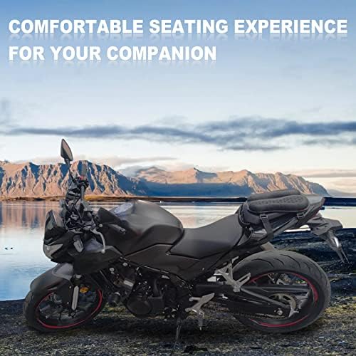 Motorcycle Passenger Seat Cushion, Shock Absorbing, Small - Image 7