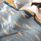 LUTBM Boho Throw Blanket for Bed 60"x80", 100% Cotton Soft Couch Blankets - Image 3