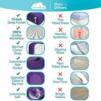 DREAMCARE King Size Sheets Set - 6 pcs Breathable Cooling Sheets King Size - Image 2