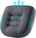 Office Chair Cushions for Back and Butt, Ergonomic Chair/Seat Cushion for Long Sitting, Sitting Pillow for Automobile, Wheelchair, Computer,Office Chair Hip Support Grey by LumbarPillowSeatCushion