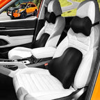 Car Pillow for Kia Telluride,Car Neck Pillow,Lumbar Support Pillow for Car,Memory Foam Pillow,Ergonomic Pillow,Adjustable and Washable,Car Essentials for Long Trips,Car Accessories,Ice Silk,1 Set by Unknown
