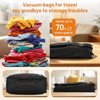 2-Pack Vacuum Compression Travel Bag with Pump - Image 2