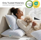 Nestl Cooling Memory Foam Pillow, Standard, 2-Pack - Image 3