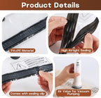 15PC Bag Flat Travel Vacuum Bags with Pump, Vacuum Storage Bags for Clothes - Image 6