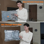Vacuum Bags for Travel with Wireless Pump for Carry on Luggage or Suitcase - Image 6