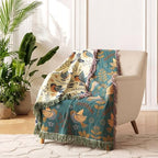 LUTBM Boho Throw Blanket for Bed 60"x80", 100% Cotton Cozy Couch Blankets - Image 4