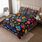 HOSIMA Bohemia Style Floral Quilt Full for Adult Women with 2 Pillowcases. - Image 2