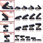 Soaoo Adjustable Foot Rest Under Desk, Black, 1 Pcs - Image 3