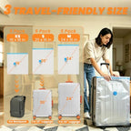 15-Pack Travel Vacuum Bags with Rechargeable Pump, 3 Sizes for Luggage - Image 2