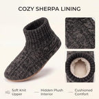 Cozylook Mens Slippers Soft Sole Indoor Slipper Socks - Image 3