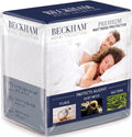 Beckham Hotel Collection Mattress Protector — Hotel-Grade Cotton Blend, Silent Waterproof Protection, Low-Profile Design that Preserves Mattress Feel, Twin by Unknown