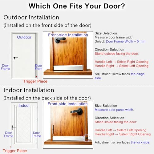 Hotel Room Door Sweep Seal, Automatic Lowering Privacy Light Control - Image 7