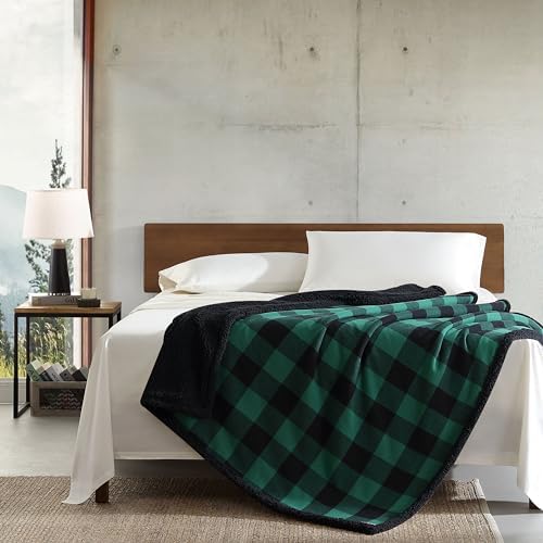 Eddie Bauer - Reversible Sherpa Throw Blanket for Bed or Couch, 50 x 60 - Image 2