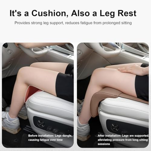 Car Seat Extender Leg Support Comfortable Non-Slip Thigh Pillow - Image 4