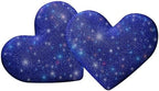 Car Bling Pillows Automobile Headrest Neck Pillow Shiny Diamond Interior Accessories for Women, Girls and Ladies Car Nevk Pillow Rhinestone Universal Fit Blue 2 Pieces - Image 6