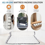 Foam Mattress Vacuum Bag with 4 Adjustable Straps, Queen/Full/Full-XL - Image 6