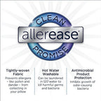 AllerEase Platinum Allergy Knit Pillow Protector King 4pack - Image 4