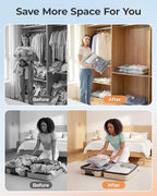 BAGSMART Travel Vacuum Seal Storage Bags Bags for Clothes with Pump - Image 5