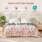 LUTBM Boho Throw Blanket for Bed 60"x80", All Season Cotton Couch Blankets - Image 2