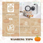 BlessLiving Quilts Queen Size Pumpkin Maple Leaves Halloween Fall Bedding - Image 7