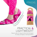 FITKICKS Crossovers Active Lifestyle Footwear Double Grip Straps - Image 2