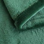 SOCHOW Flannel Fleece Blanket King Size, Green, 90x108 inches - Image 4