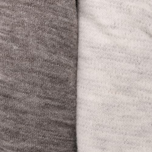 Muk Luks Women's 2 Pair Travel Ballerina Slipper Set, Grey, S (5-6) - Image 2