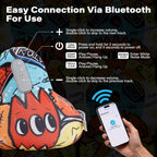 Bluetooth Travel Neck Pillow, Memory Foam - Image 6