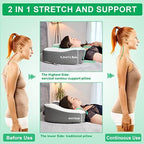 Elviros Cervical Memory Foam Neck Pillow for Pain Relief Side Sleeping - Image 5