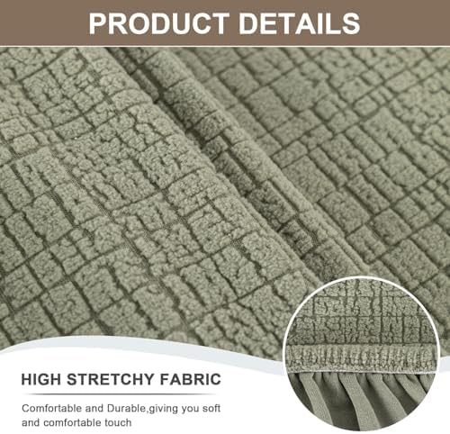 Eco-Ancheng RV Dinette Cushion Covers Seat Covers Camper Cushions Slipcover - Image 2