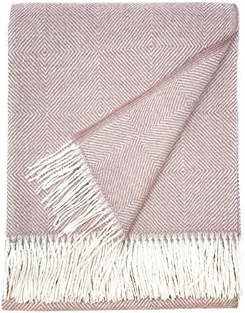 Alpaca Home | Dynasty Throw Blanket | 100% Pure Baby Alpaca Wool • Hypoallergenic, Soft & Cozy • Ethically Sourced | Softer & Warmer Than Wool (Free Parking) by AlpacaHome