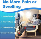 Foot Hammock for Flight, Plane, Essentials Support Plates for Long Travel Leg Rest for Airplane, Office, Under Desk, Car - Image 2