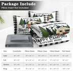 WeCozy Full Comforter Set with Sheets, 7 Pieces Rv Happy Bedding - Image 6