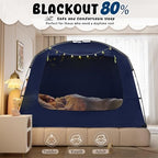 Bed Tent Queen Bed Canopy for Adult and Kids Indoor Blackout Sleep Tents - Image 2