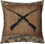 Feelyou Bear Deer Throw Pillow Covers Soft 16" x 16" - Image 5
