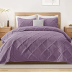 Exclusivo Mezcla 3-Piece Quilts Queen Size Bedding Set, Dusty Lavender by ExclusivoMezcla