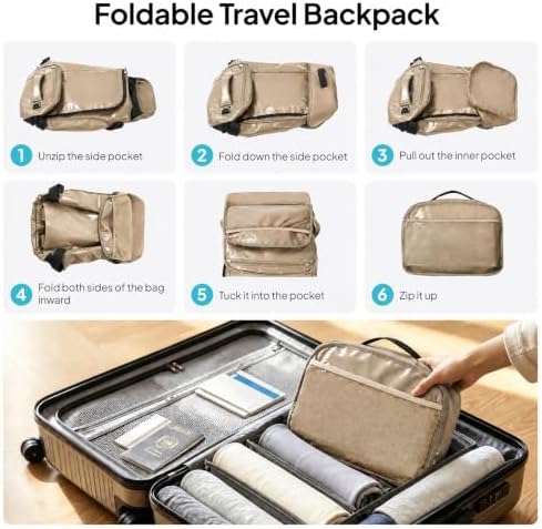 TOPEAST 30L Travel Duffel Backpack, 3-in-1 Convertible Duffle Bag - Image 7