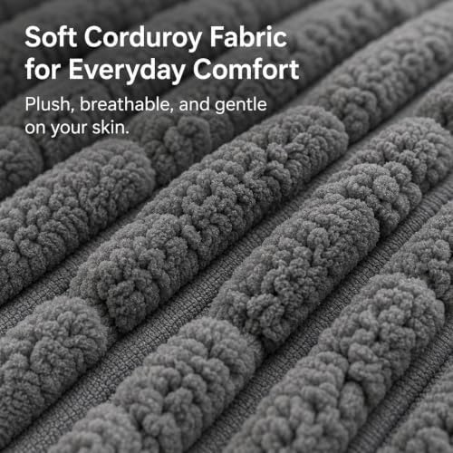 Neck Pillow for Recliner Chair, Helps Ease Neck Pain & Work Fatigue（Gray） - Image 2