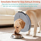 Dog Cone, No-Inflation Sponge Donut Collar for Dogs After Surgery - Image 4