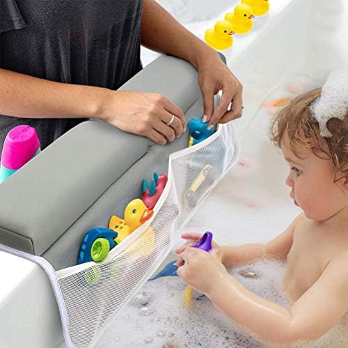 Kneeler Pad Elbow Support, Baby Bath Kneeler with Elbow Rest Set for Large Bathtub with Toy Organizer, Baby Bath Kneeler - Image 6