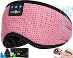 MUSICOZY Bluetooth Sleep Mask Headphones and Travel Storage Case Bundle - Image 2