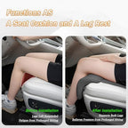 Car Seat Extender Cushion for Volvo XC60 2010-2025, C-Shape Curve Leg Support Pad, Long Travel Relieve Leg Fatigue,Black - Image 7